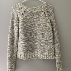 Cute gray and white sweater from Forever21